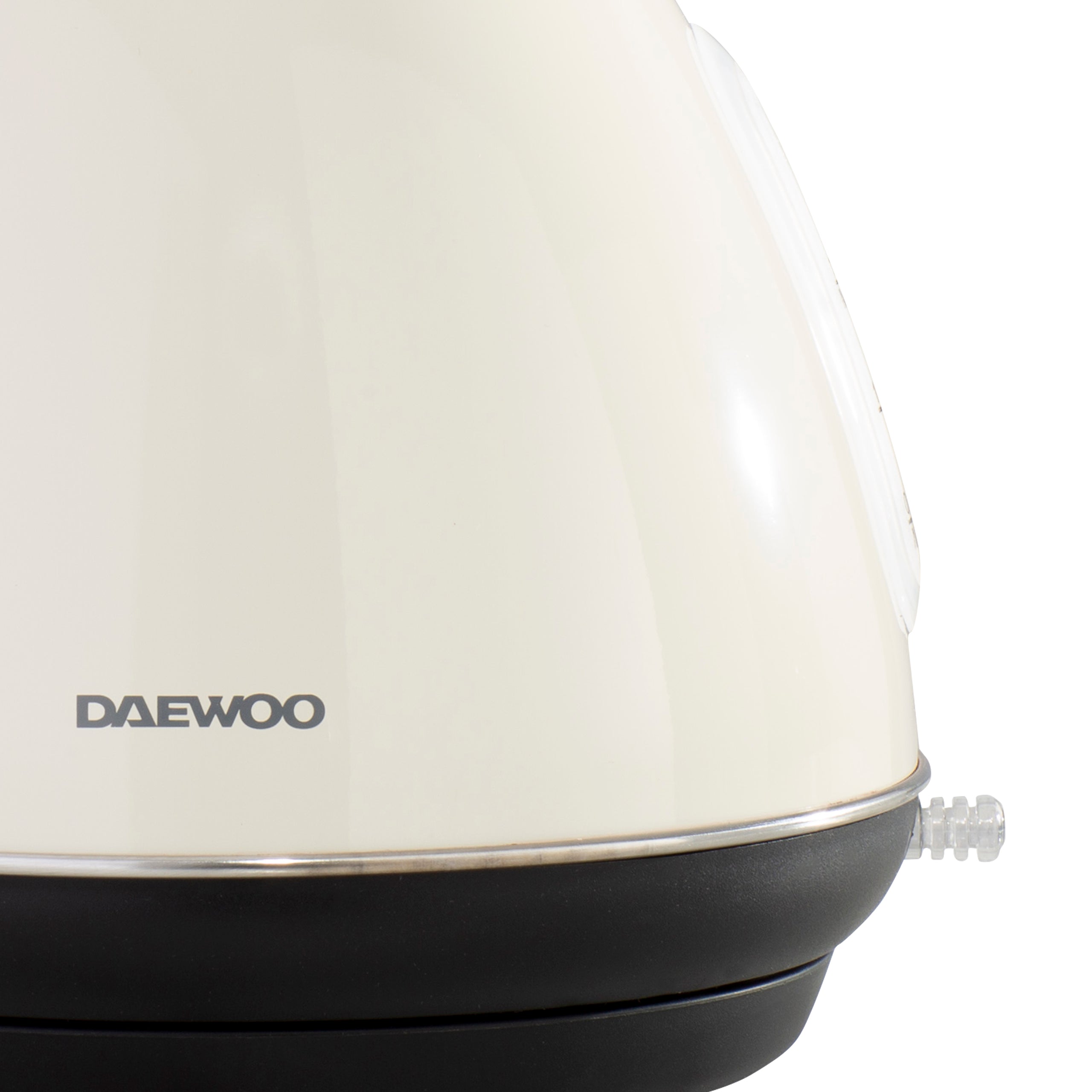 Daewoo Cream Kensington 1.7L Pyramid Kettle
