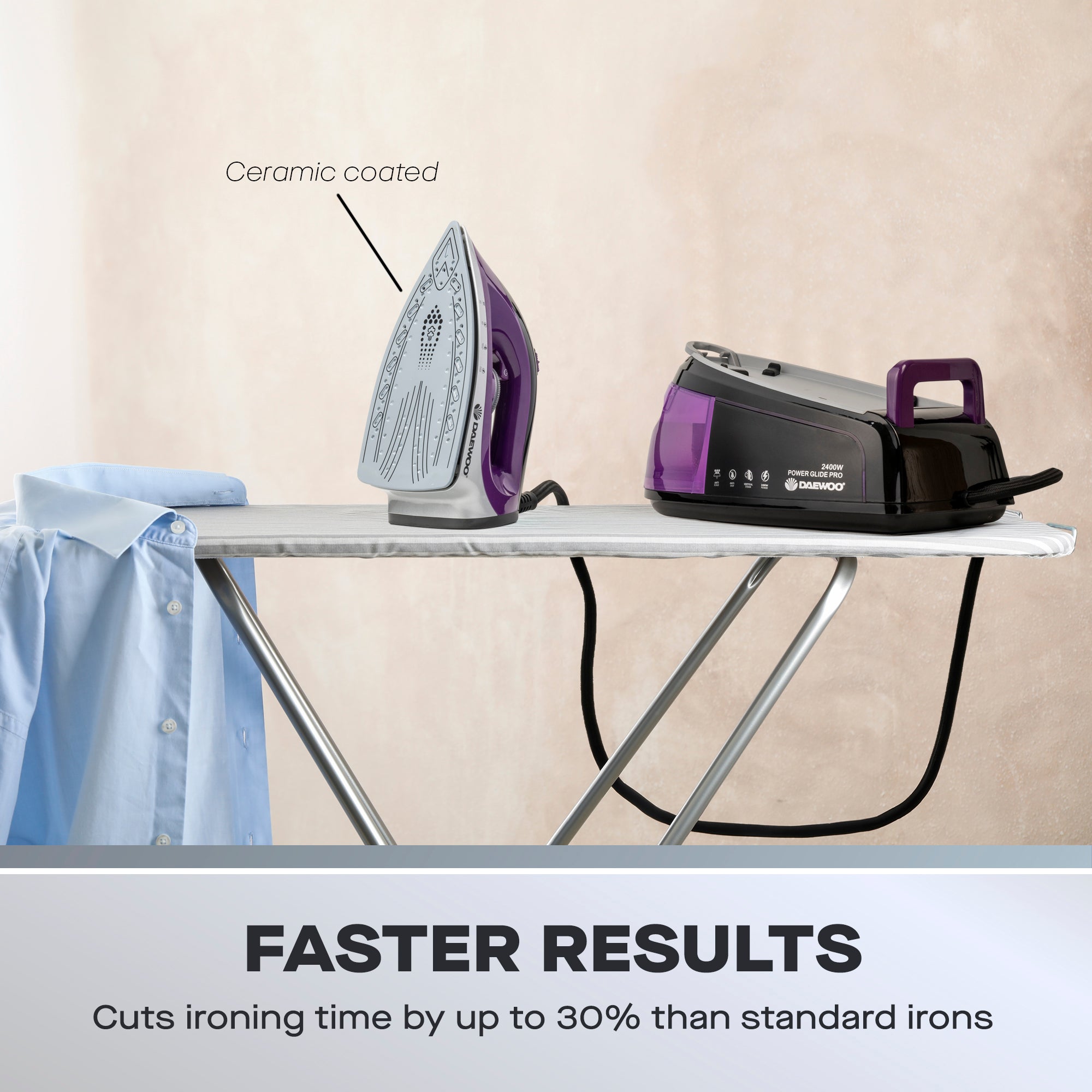 Daewoo 1.2L Steam Generator Iron