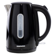Daewoo Black Kensington 1.7L Jug Kettle