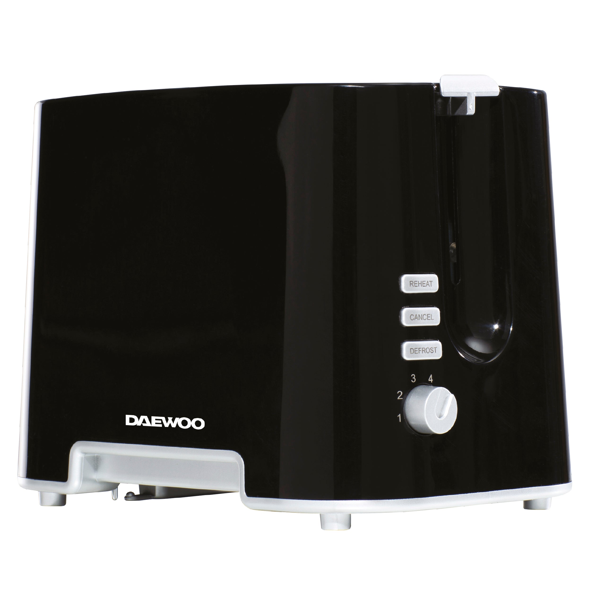 Daewoo 2-Slice Black Toaster