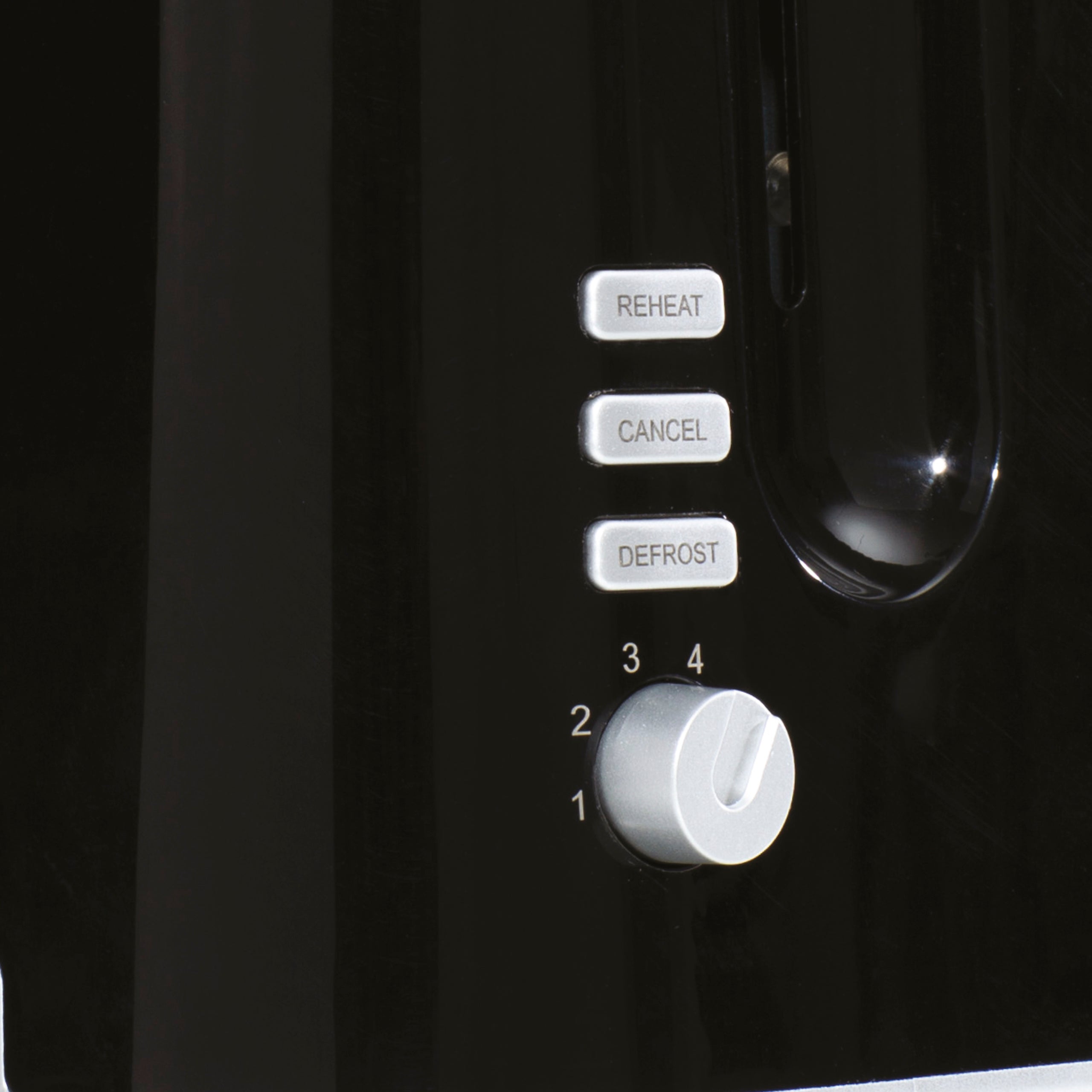 Daewoo 2-Slice Black Toaster