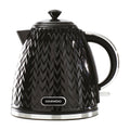 Daewoo Black Argyle 1.7L Jug Kettle