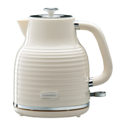 Daewoo Cream Sienna 1.7L Jug Kettle
