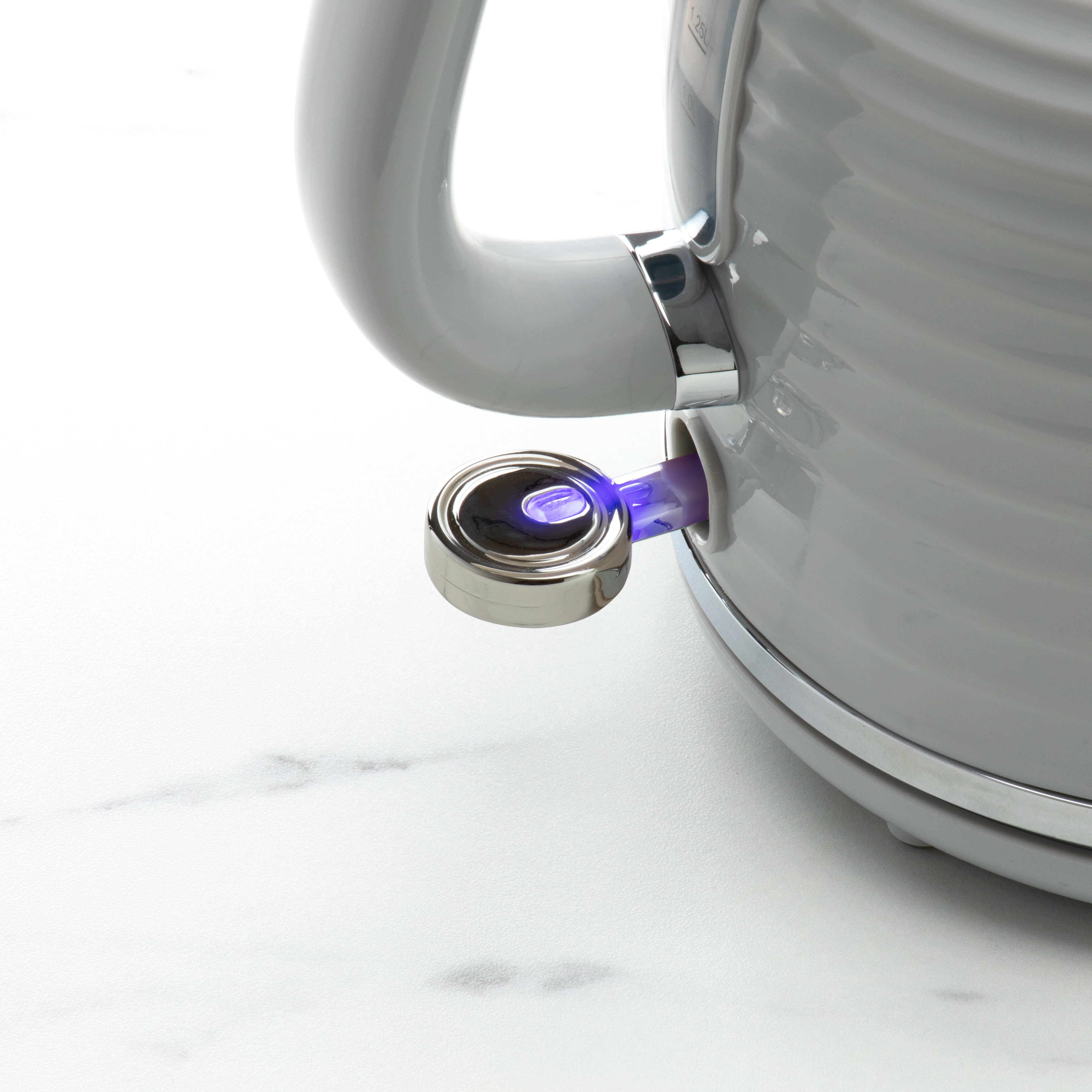Daewoo Grey Sienna 1.7L Jug Kettle