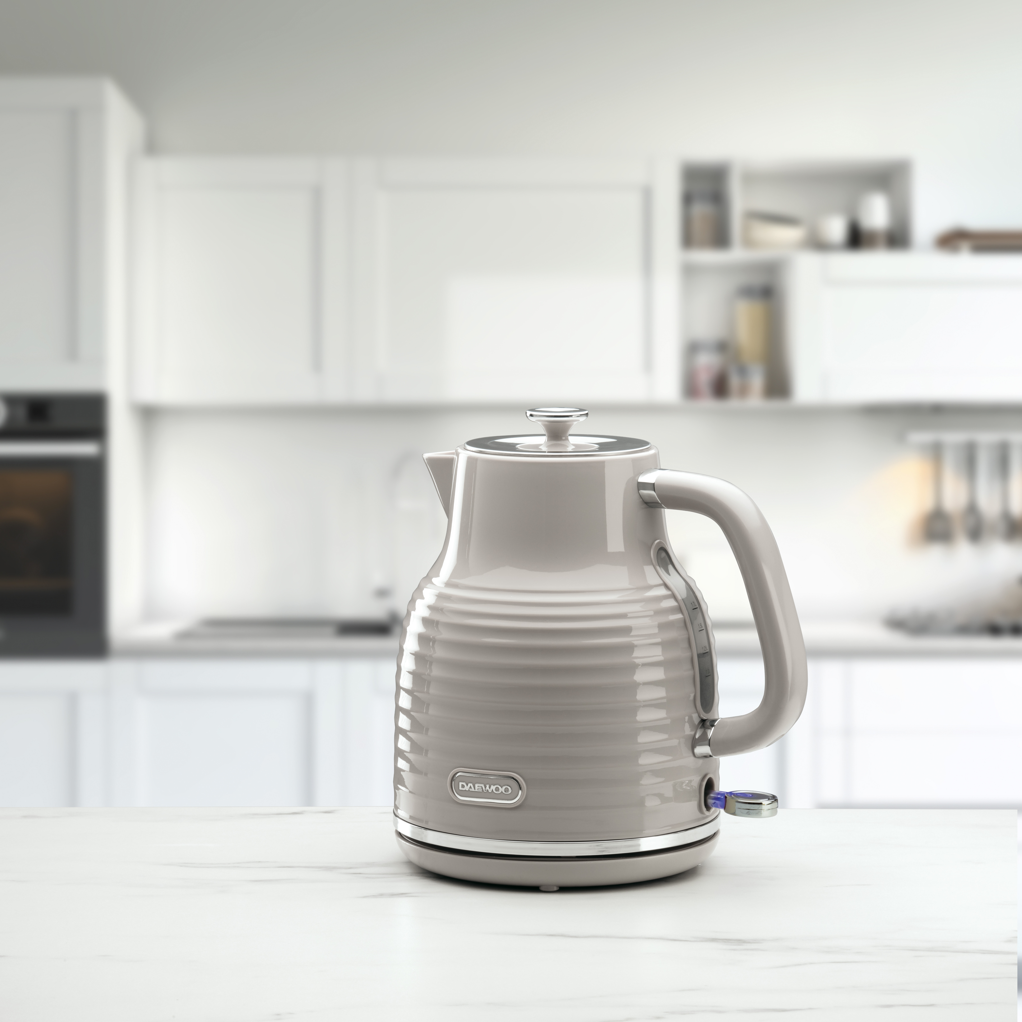 Daewoo Taupe Sienna 1.7L Jug Kettle