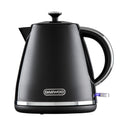 Daewoo Black Stirling 1.7L Pyramid Kettle