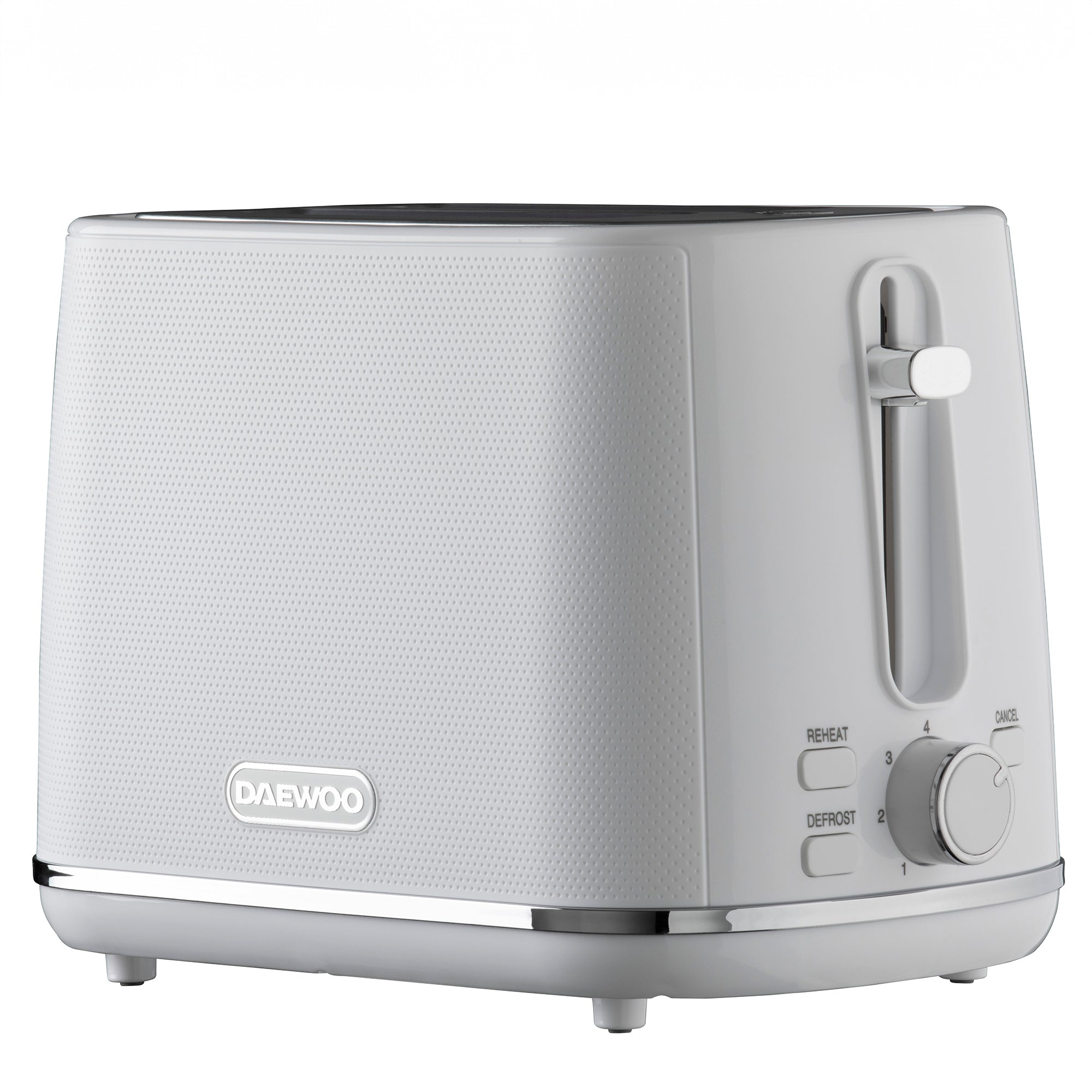 Daewoo White Stirling 2 Slice Toaster