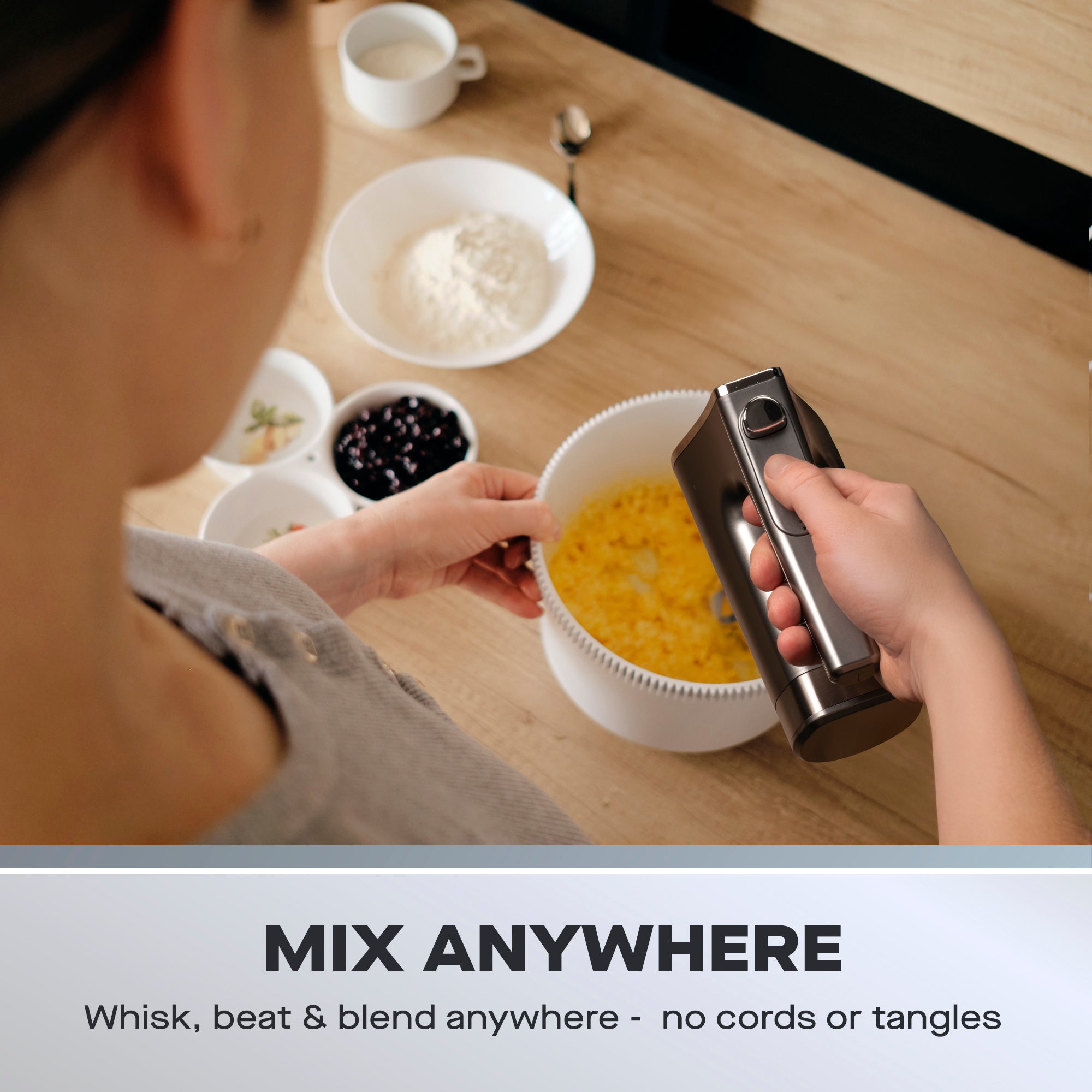 Daewoo 200W Cordless Pro Hand Mixer