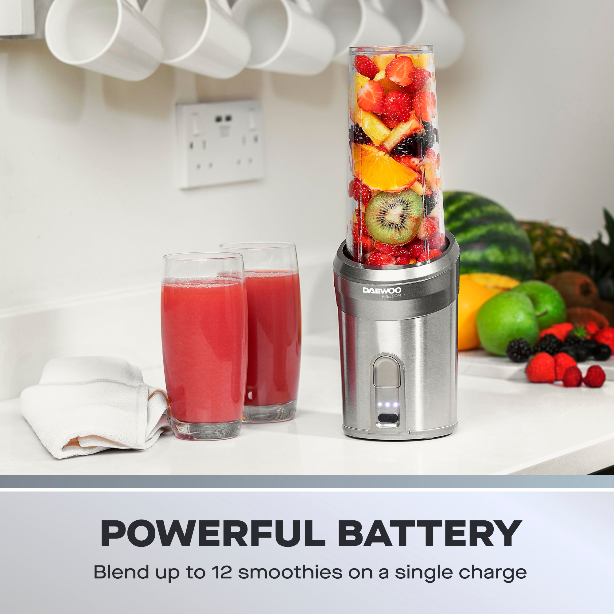 Daewoo 200W Cordless Pro Bullet Blender