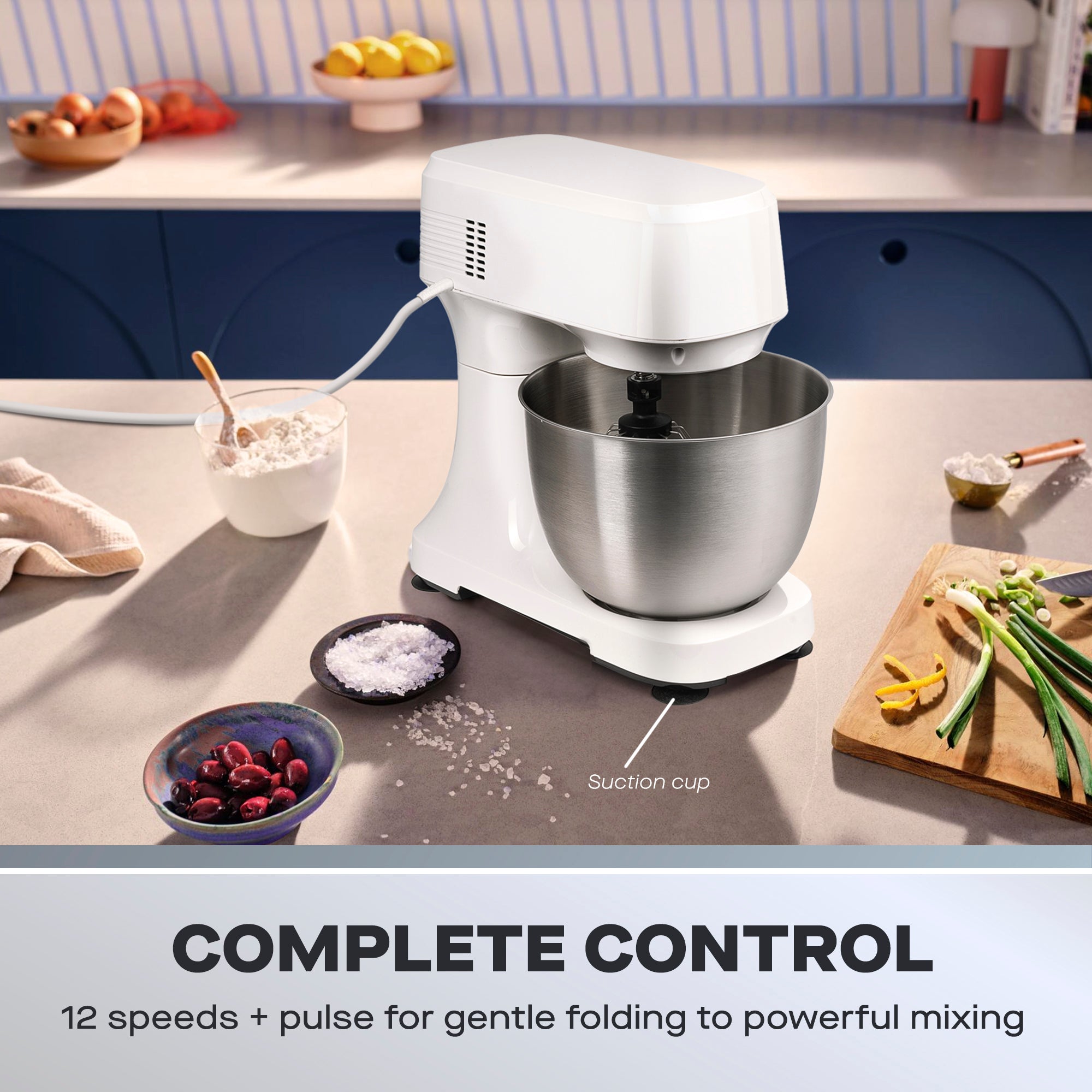 Daewoo Essentials 600W 3.5L Baking Stand Mixer