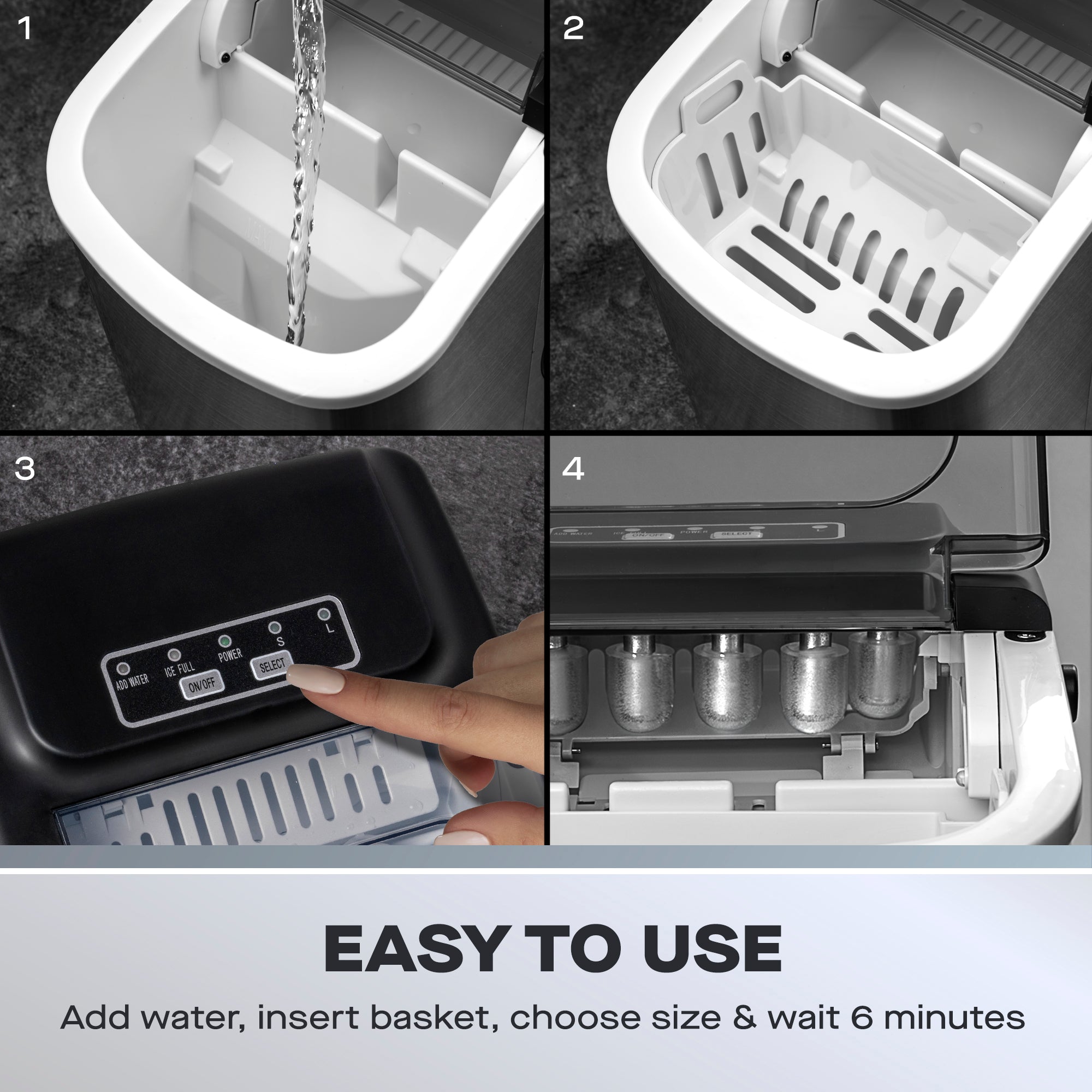 Daewoo 12kg Ice Maker