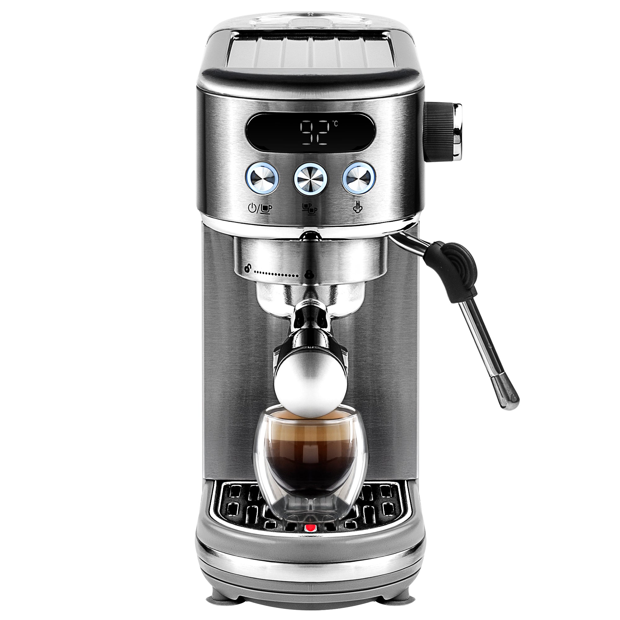 Daewoo 20 Bar Digital Compact Espresso Coffee Maker