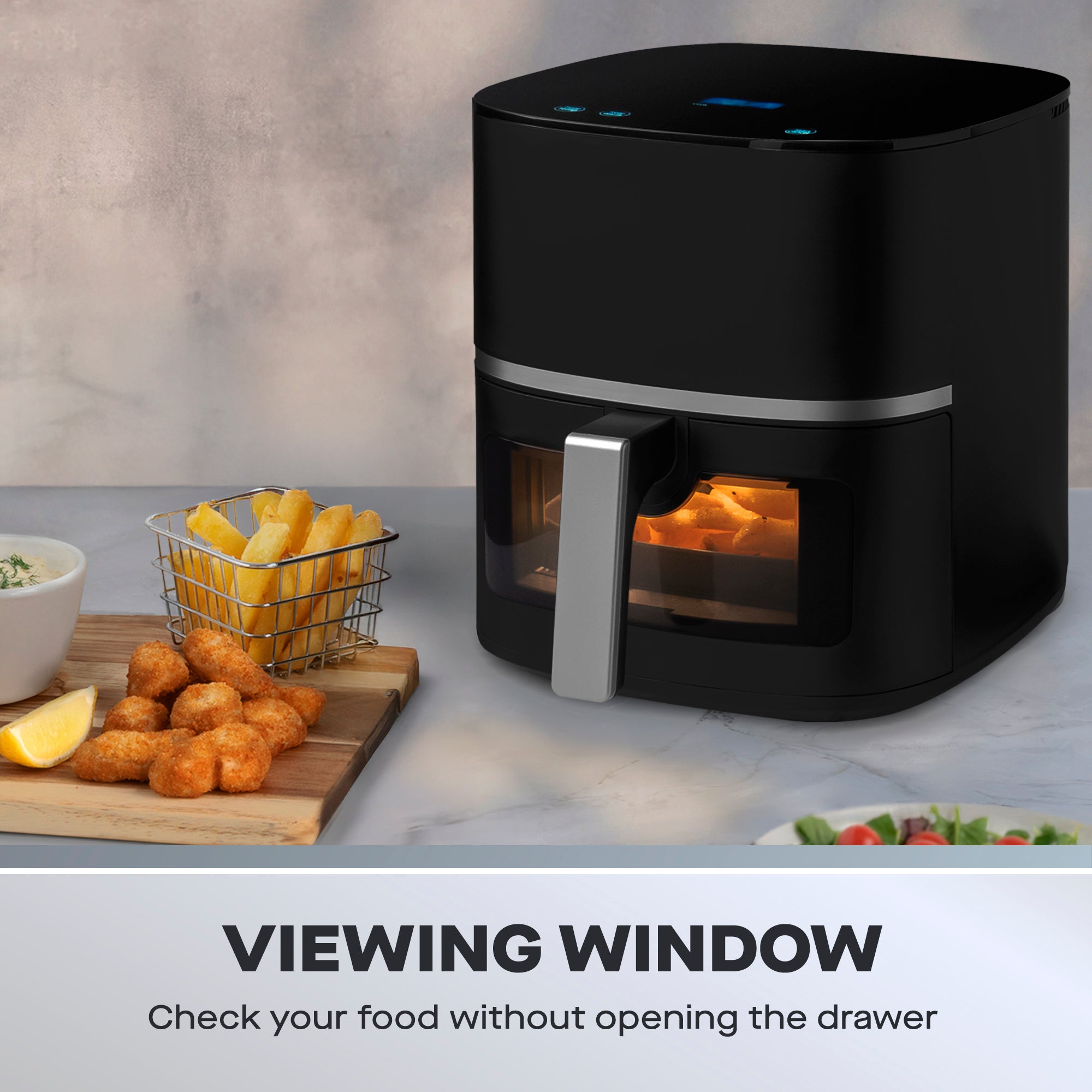 Daewoo 5.5L Air Fryer with Window