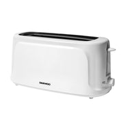 Daewoo White Essentials 4 Slice Long-Slot Toaster