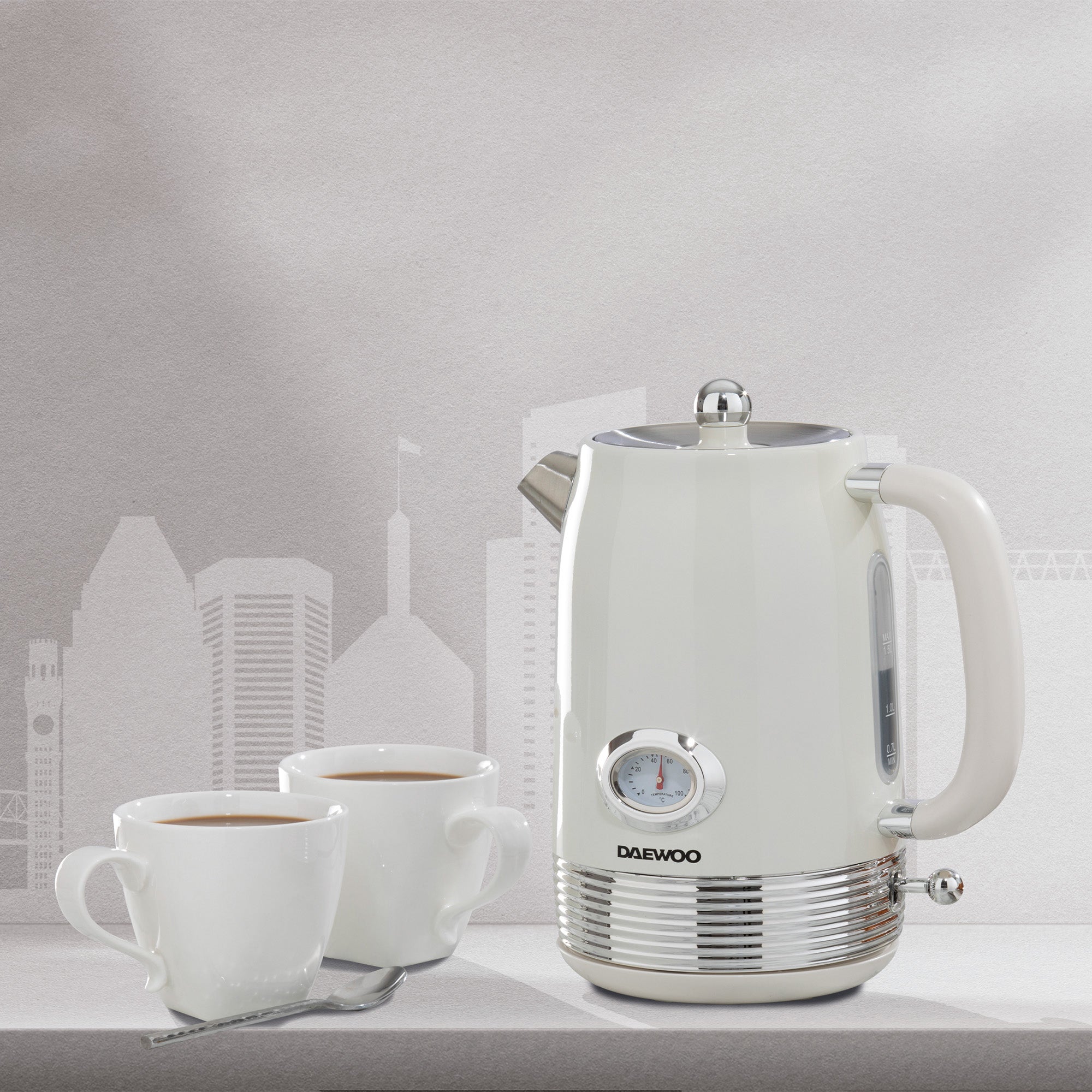 Daewoo Denver Buttermilk 1.5L 3kW Kettle