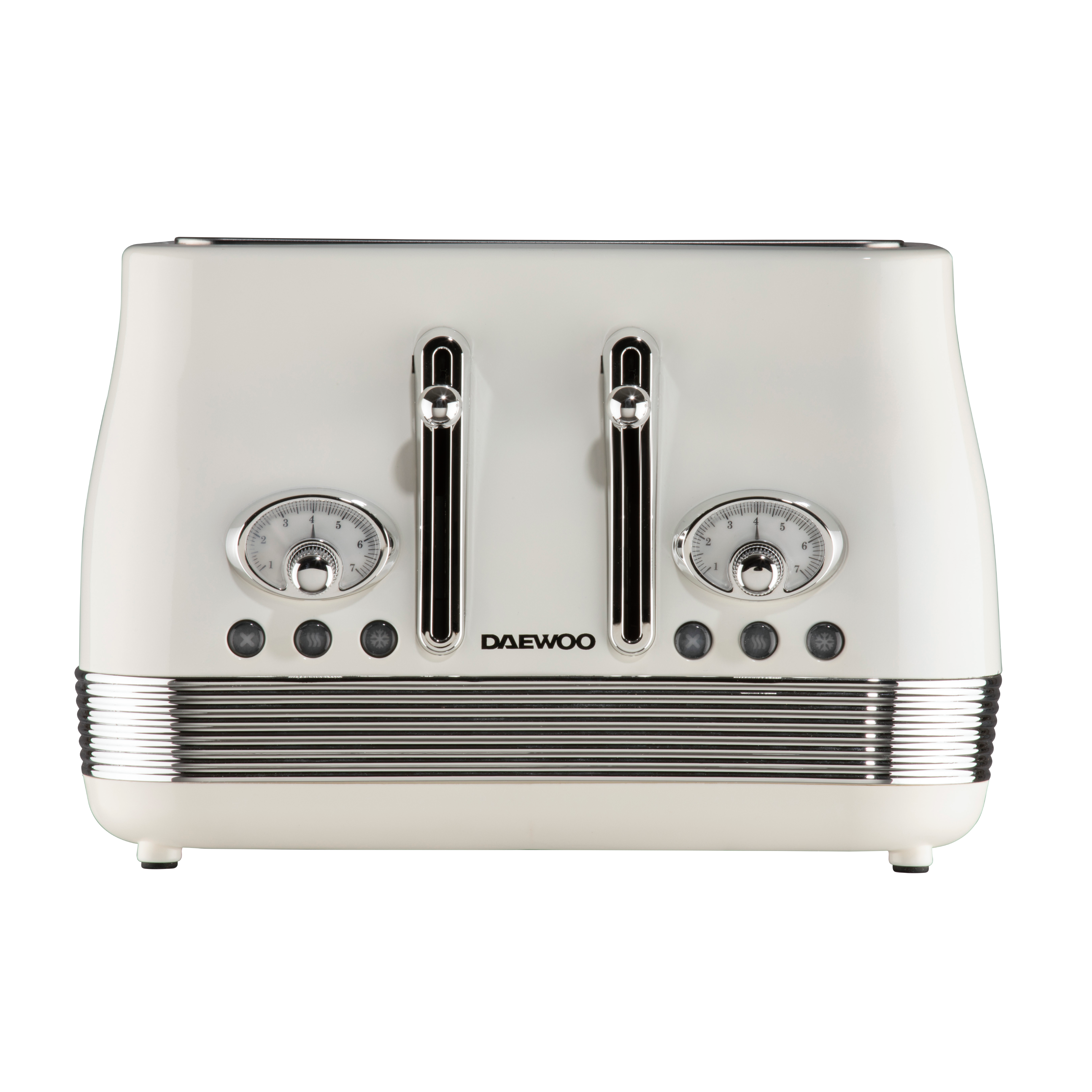 Daewoo Denver Buttermilk 4-Slice Toaster