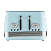 Daewoo Denver Sky Blue 4-Slice Toaster