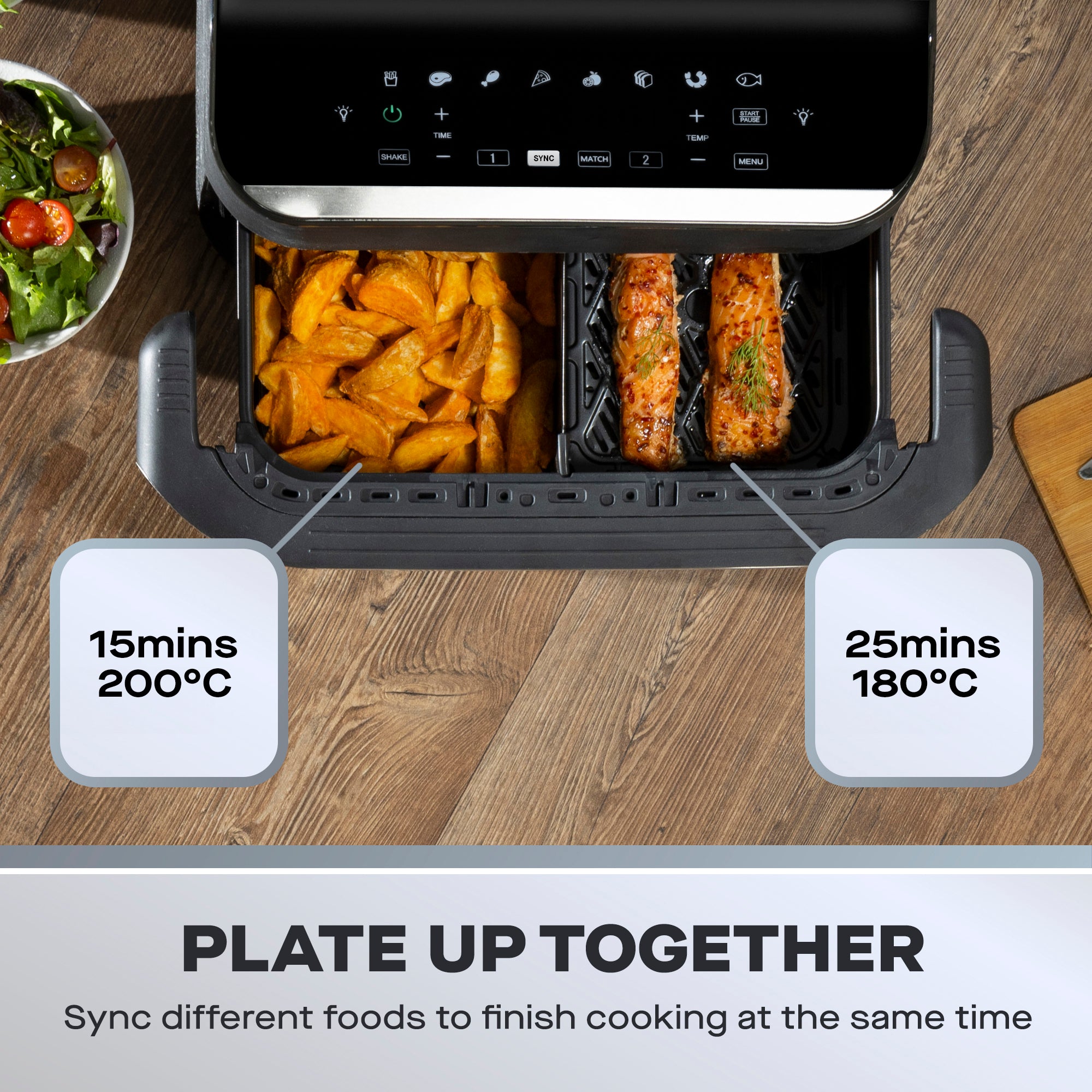 Daewoo 10L Mega Drawer Air Fryer