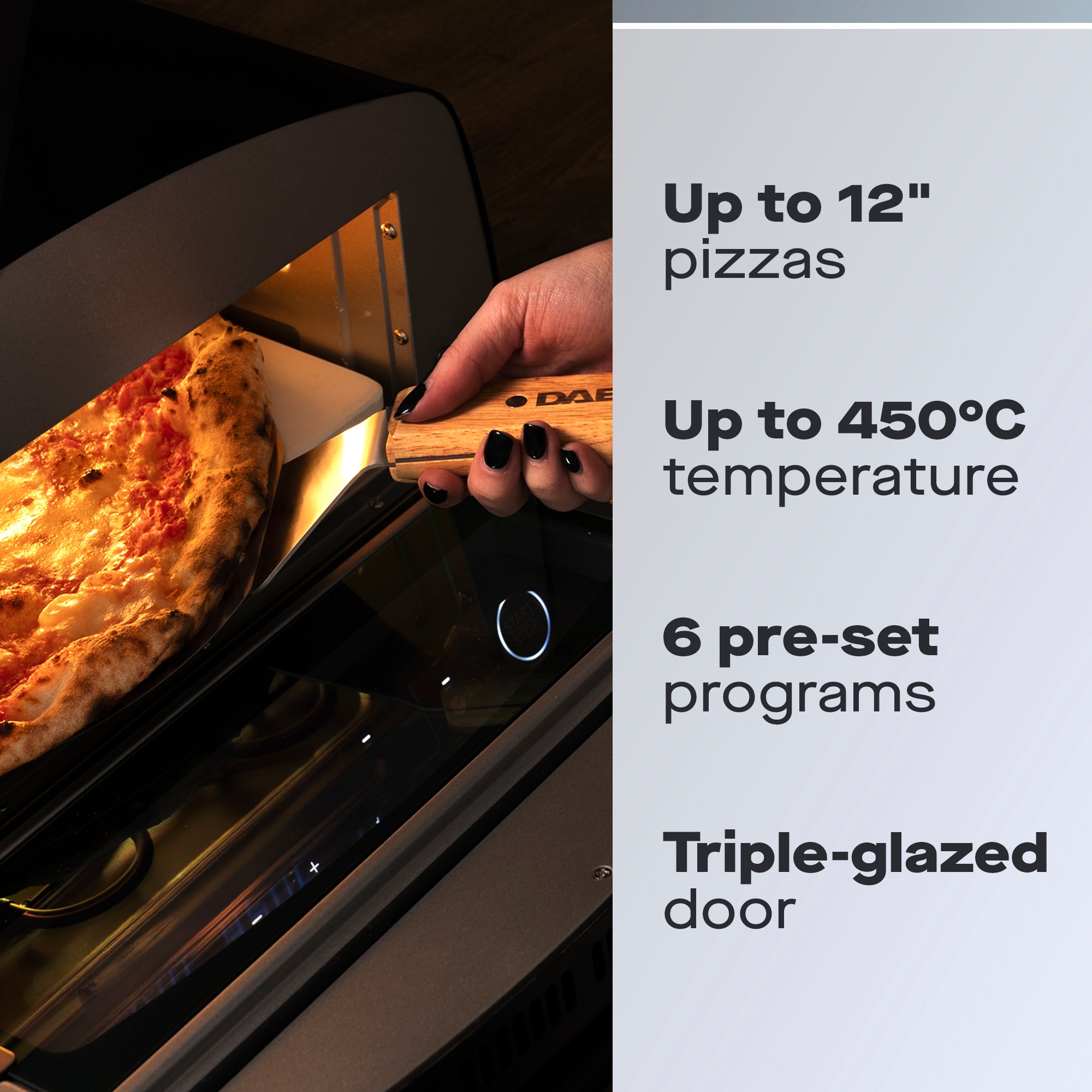 Daewoo NapoliCasa 12" Indoor Electric Pizza Oven