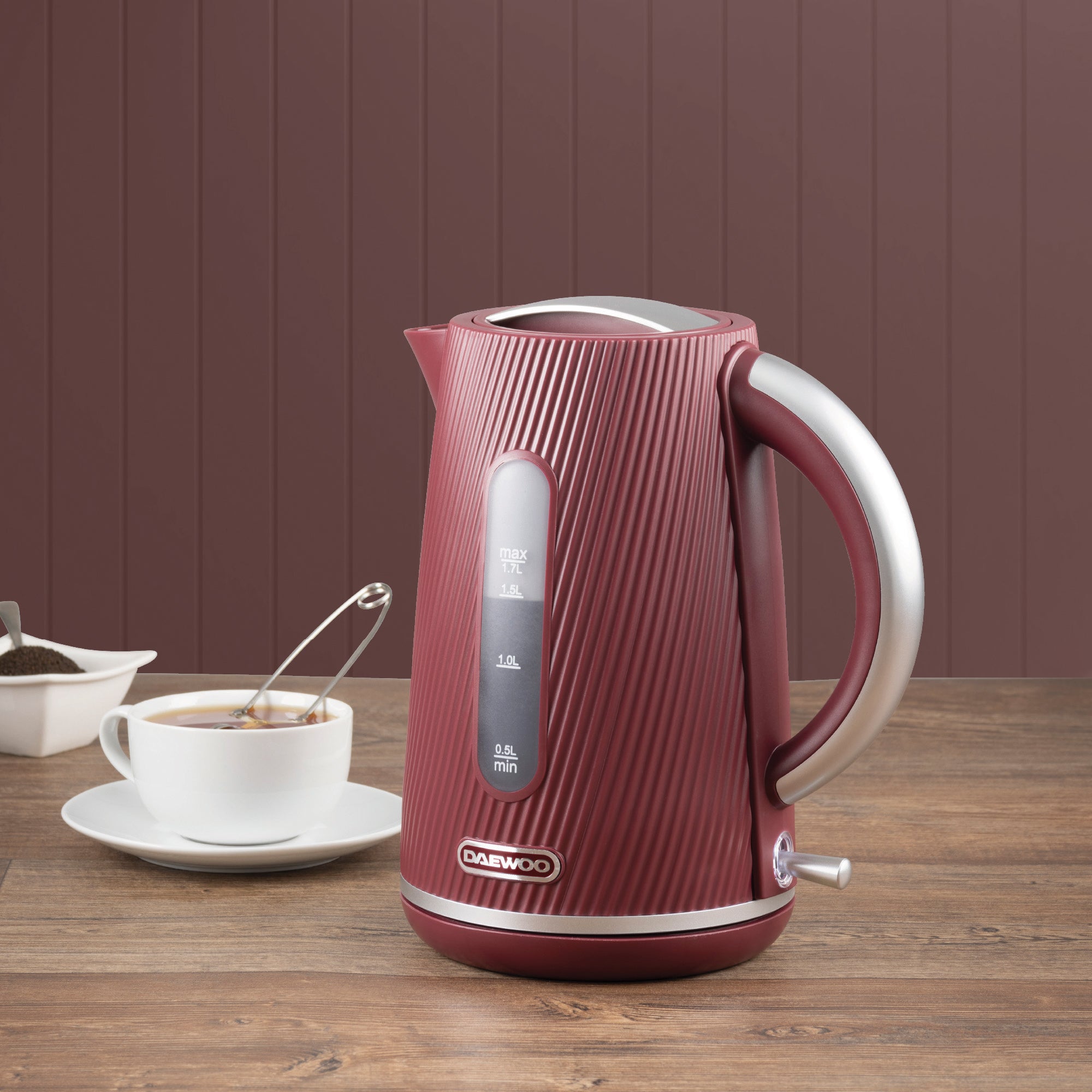 Daewoo Ruby Cascade 1.7L Jug Kettle