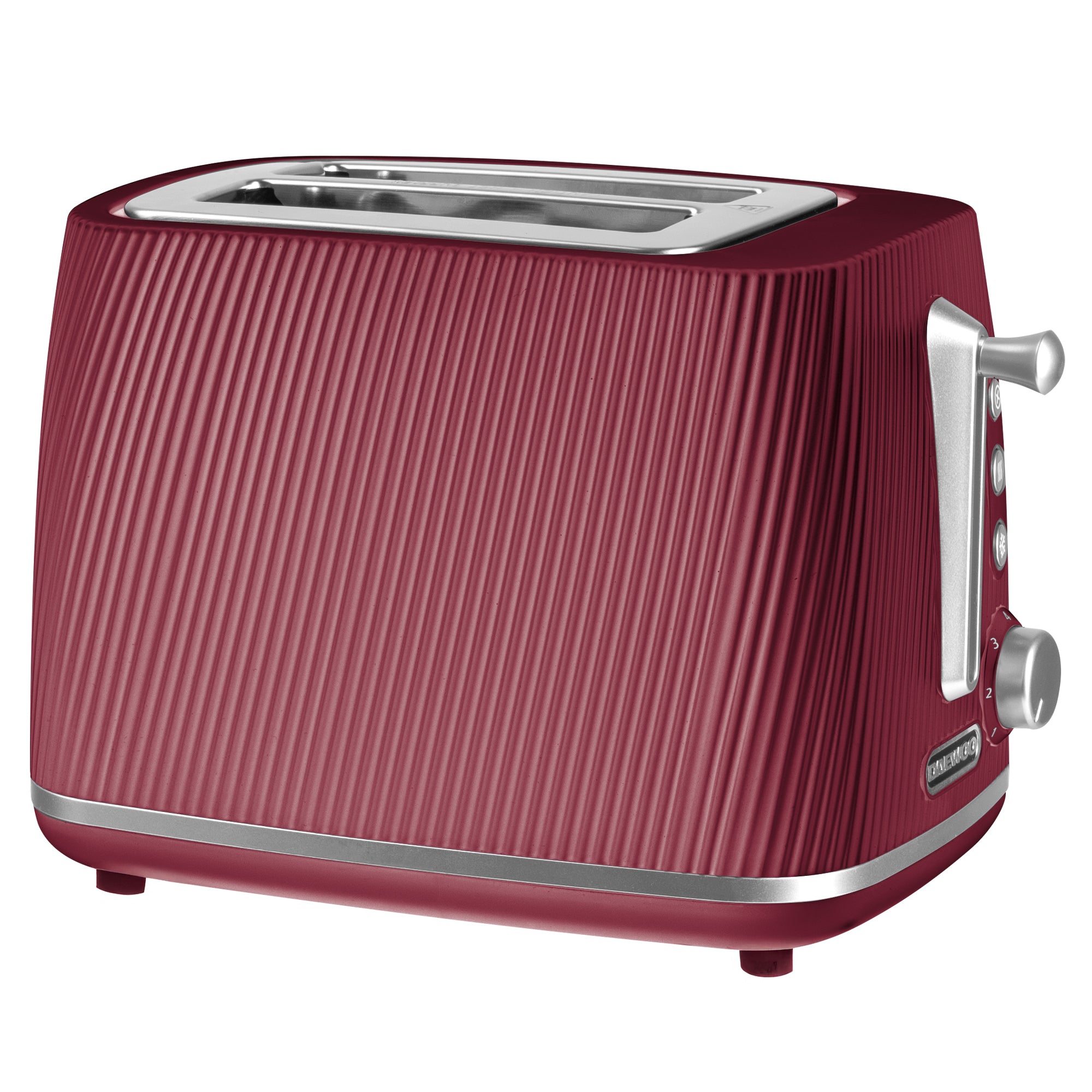 Daewoo Ruby Red Cascade 2 Slice Toaster