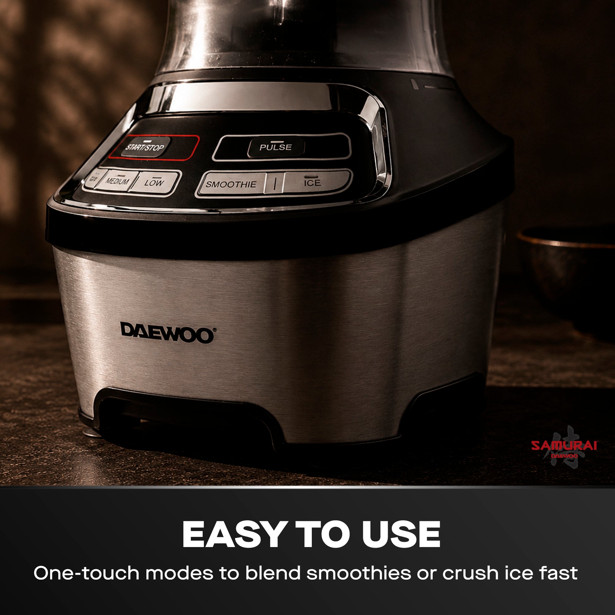 Daewoo 1200W 1.85L Samurai Powerblend Pro Blender