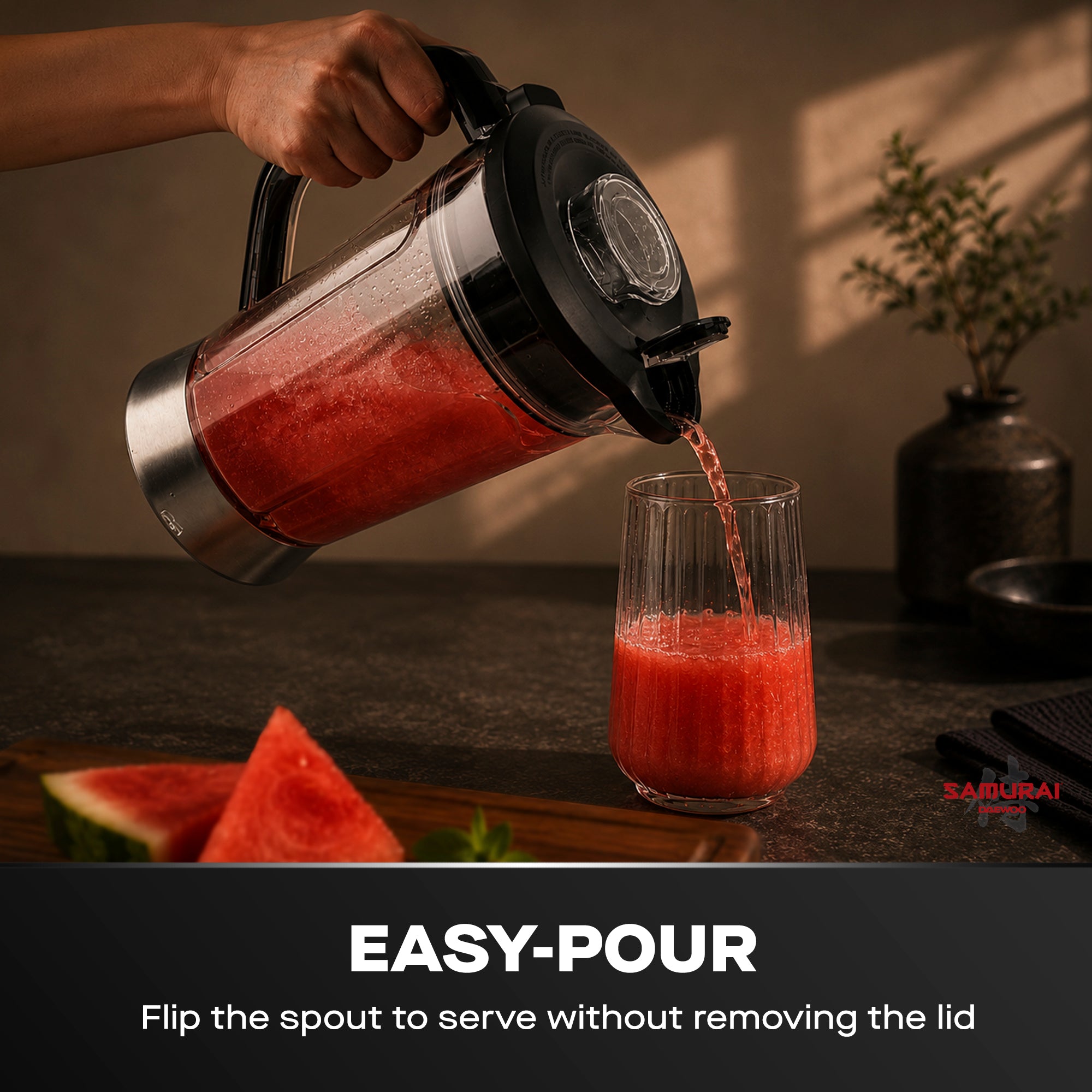 Daewoo 1200W 1.85L Samurai Powerblend Pro Blender