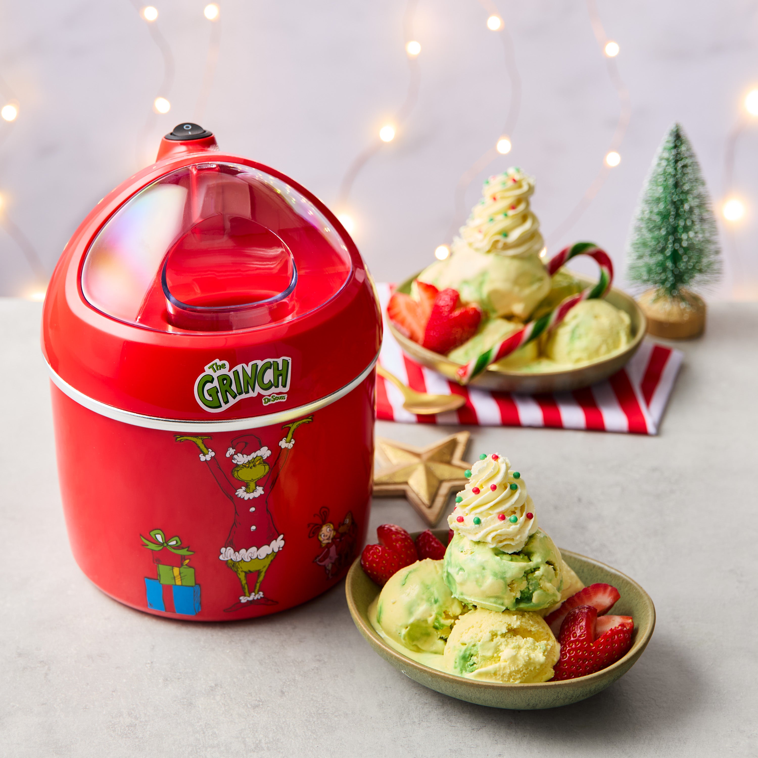The Grinch™ 400ml Ice Cream Maker, Red
