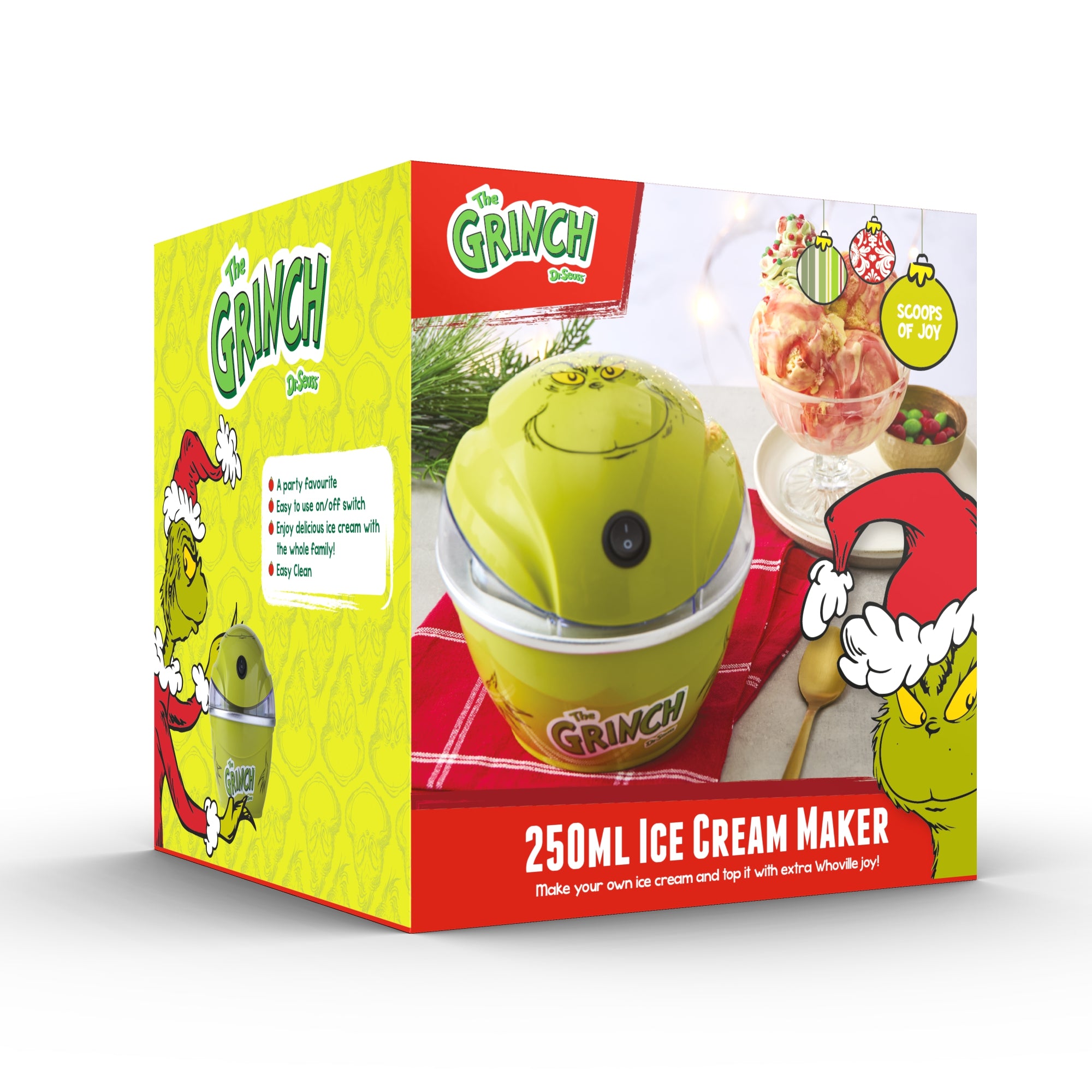 The Grinch™ 250ml Ice Cream Maker, Green