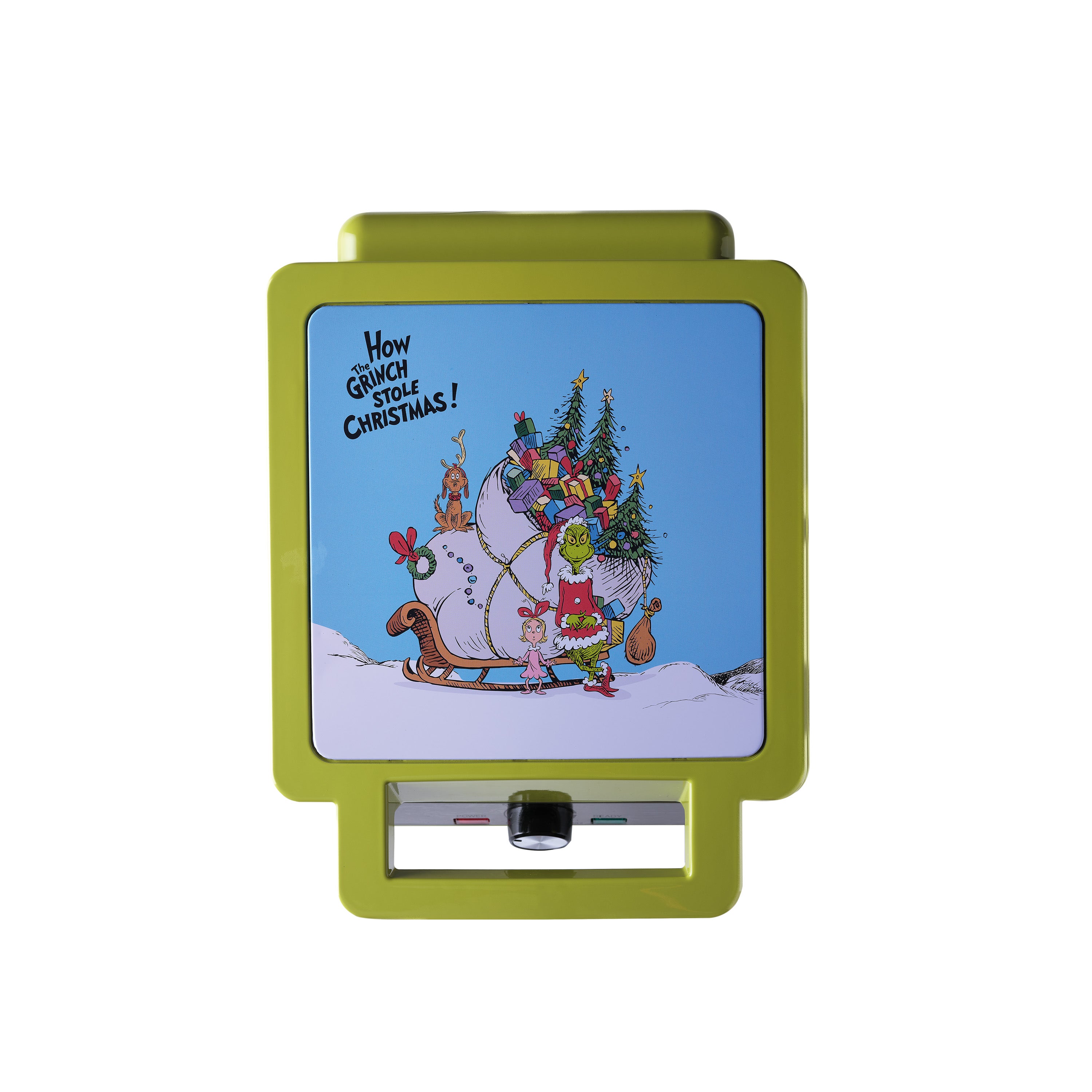 The Grinch™ 4-Portion Waffle Maker, Green