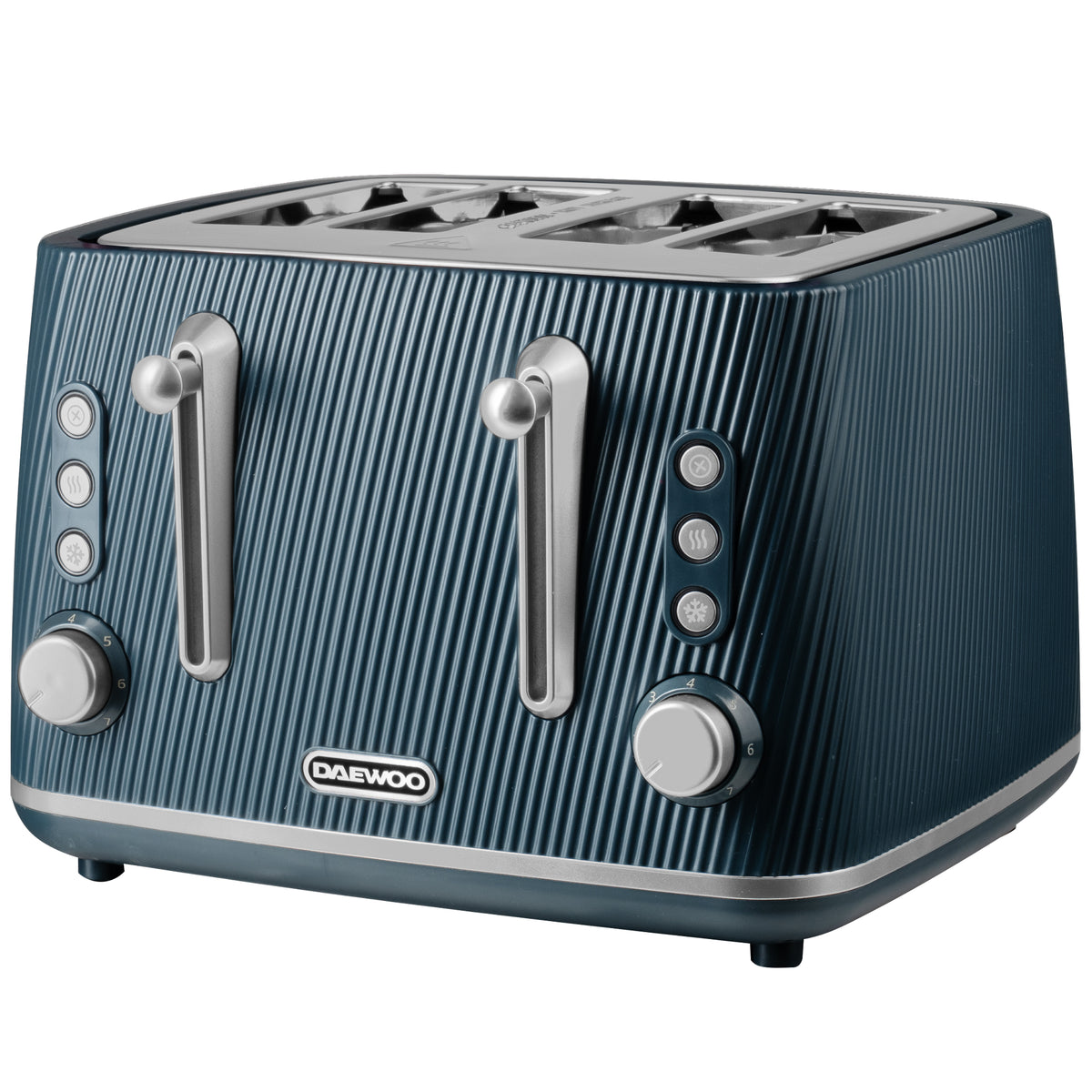 Daewoo Navy Cascade 4 Slice Toaster