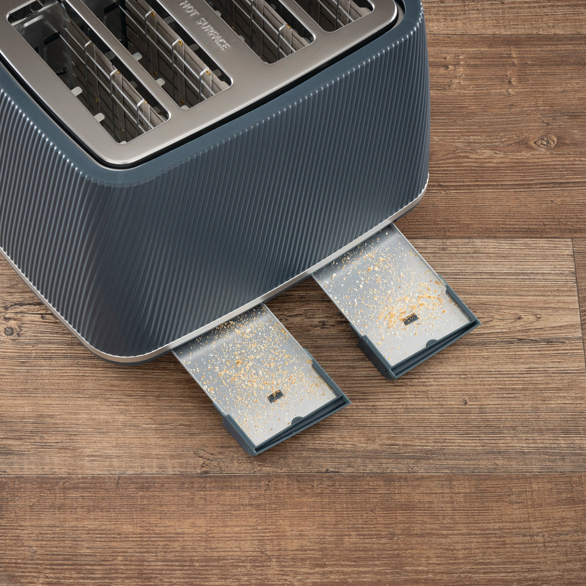 Daewoo Navy Cascade 4 Slice Toaster