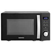 Daewoo 20L Black Digital 800W Microwave