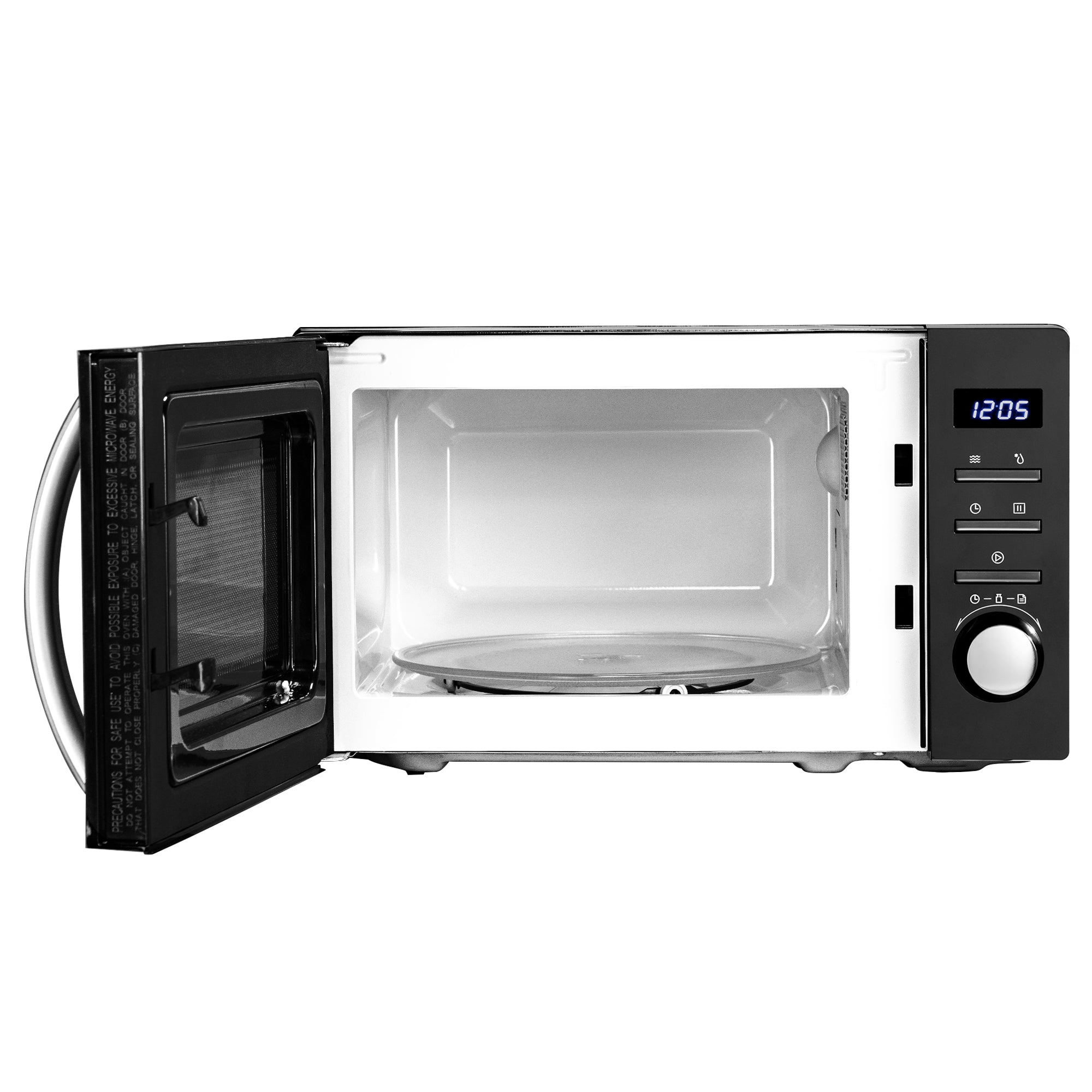 Daewoo 20L Black Digital 800W Microwave