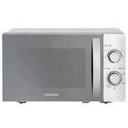 Daewoo 20L Silver Manual 800W Microwave