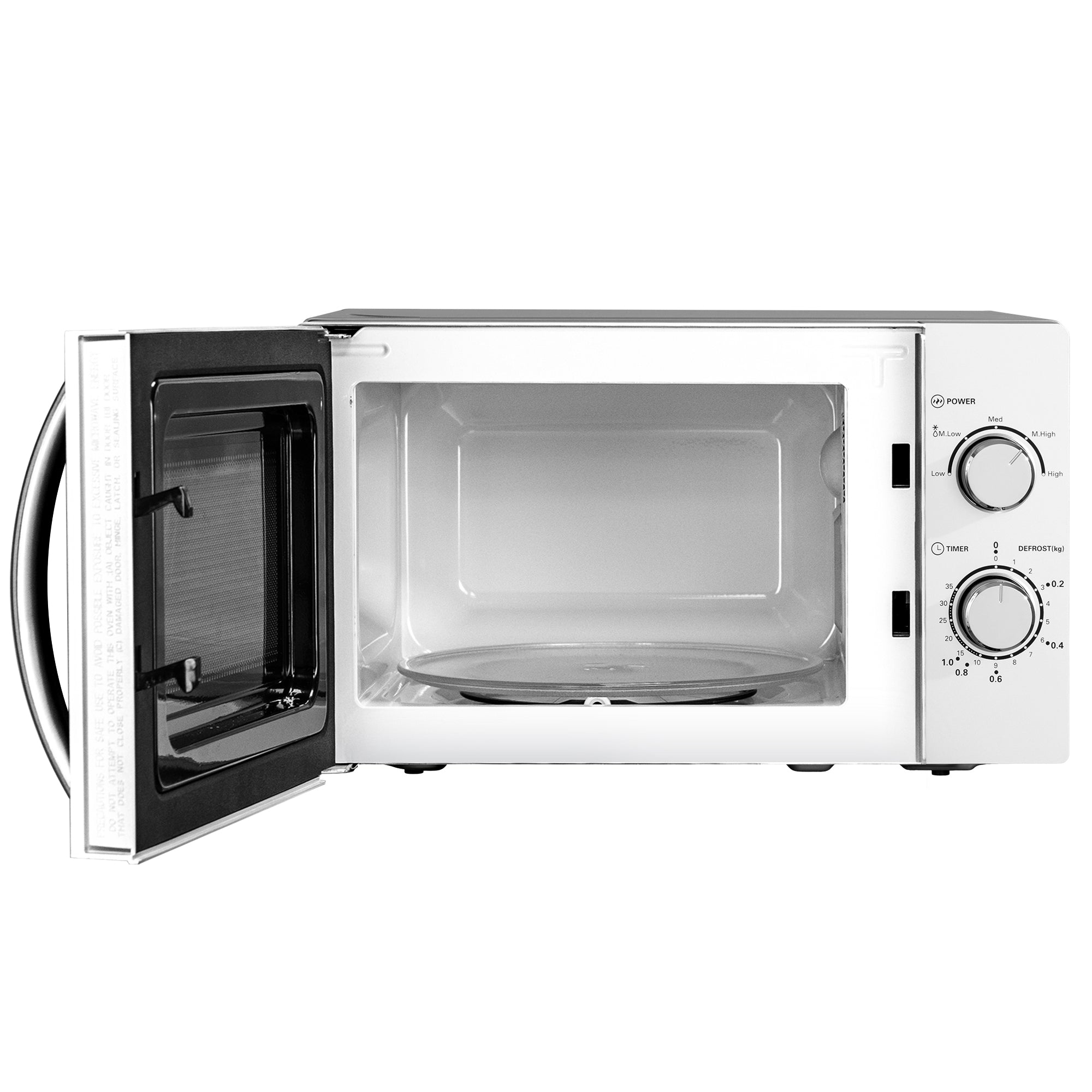 Daewoo 20L Silver Manual 800W Microwave