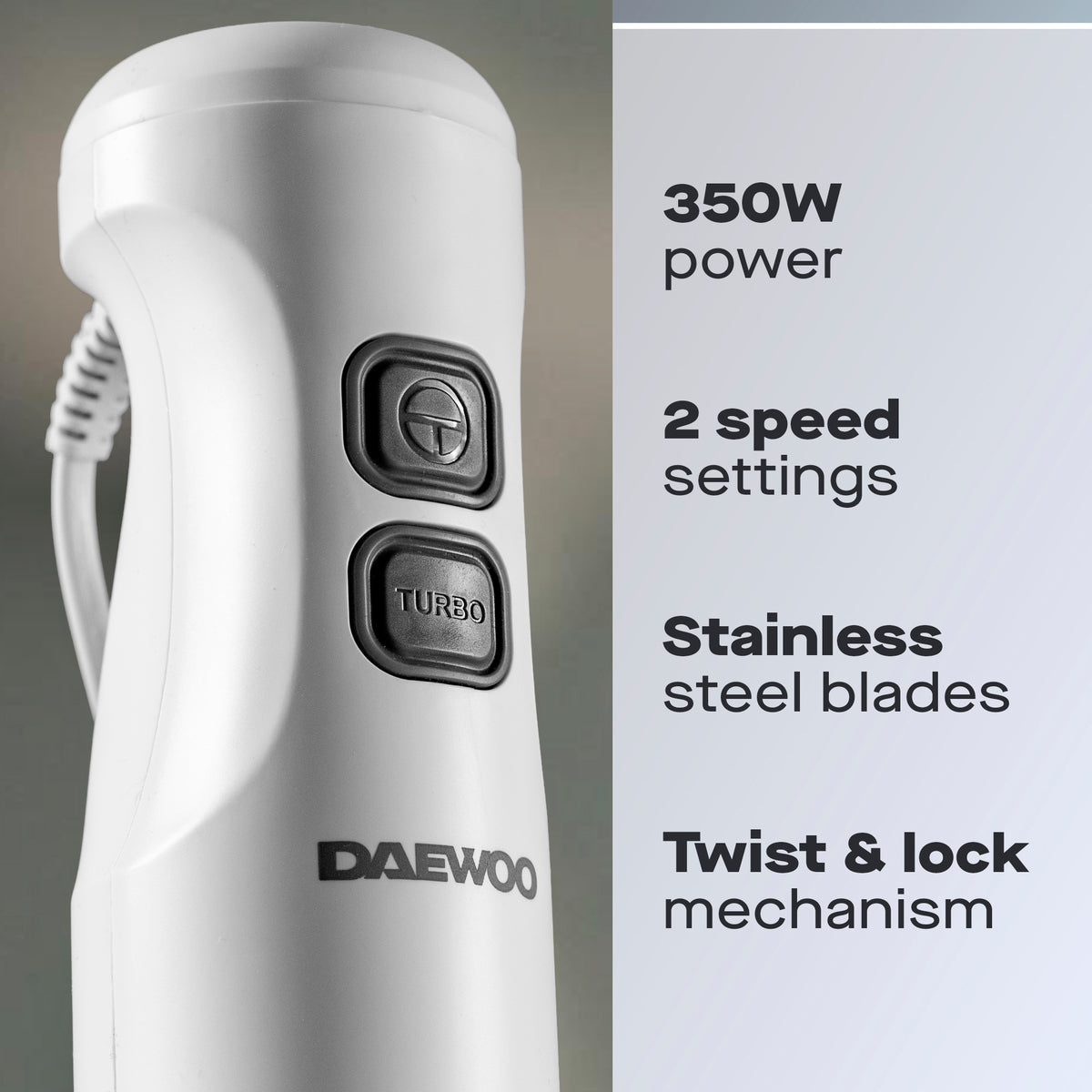 Daewoo Essentials 350W Hand Blender