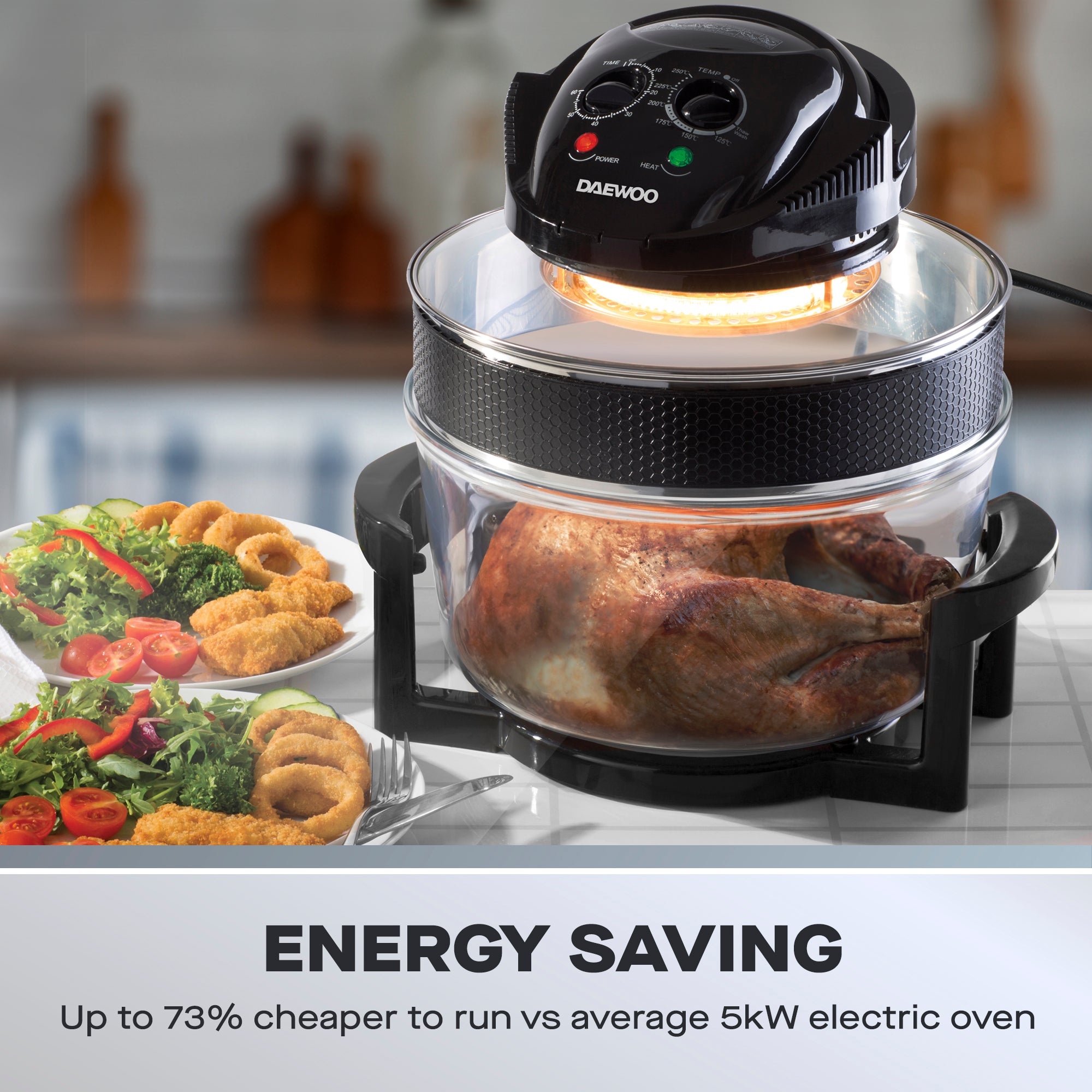 Daewoo 17L Halogen Air Fryer Oven