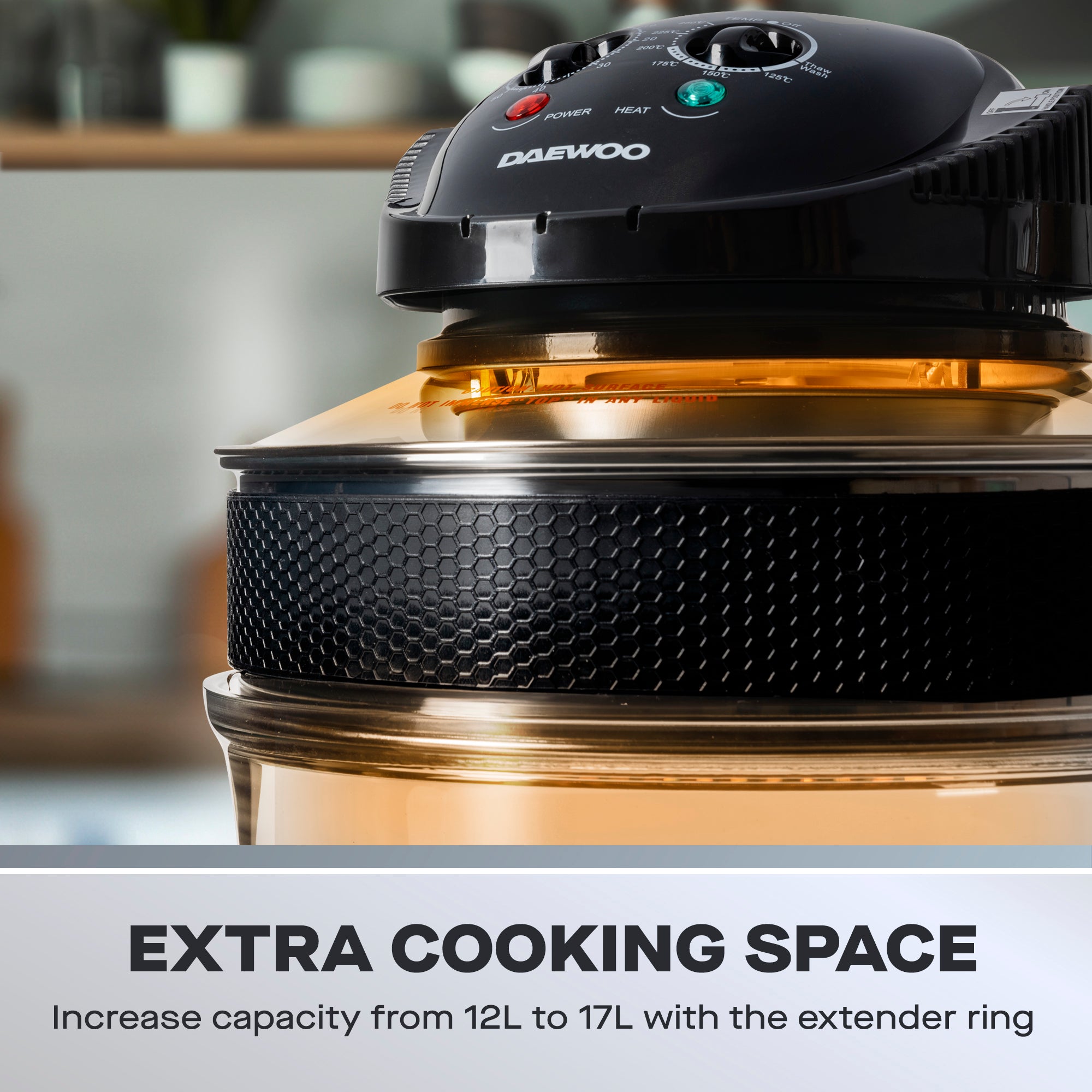 Daewoo 17L Halogen Air Fryer Oven
