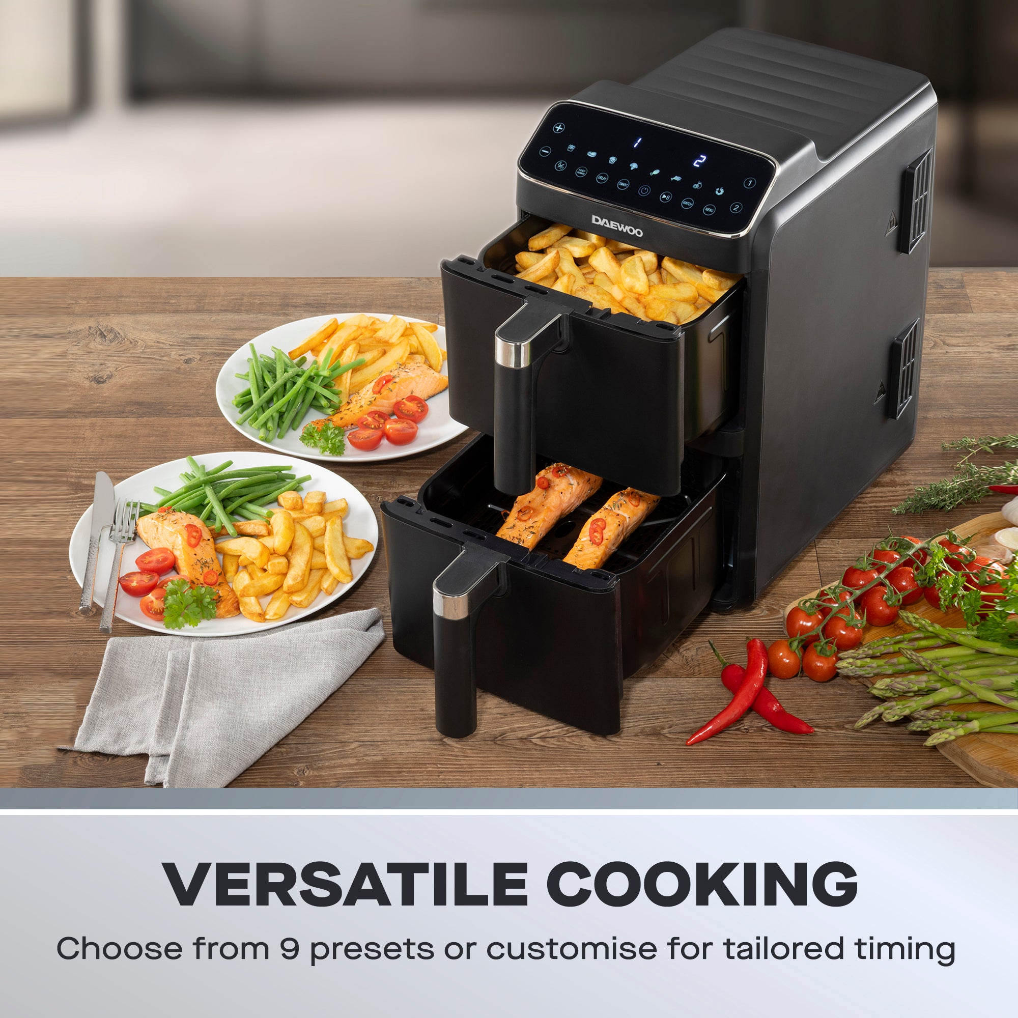 Daewoo 10L Dual Stack Air Fryer