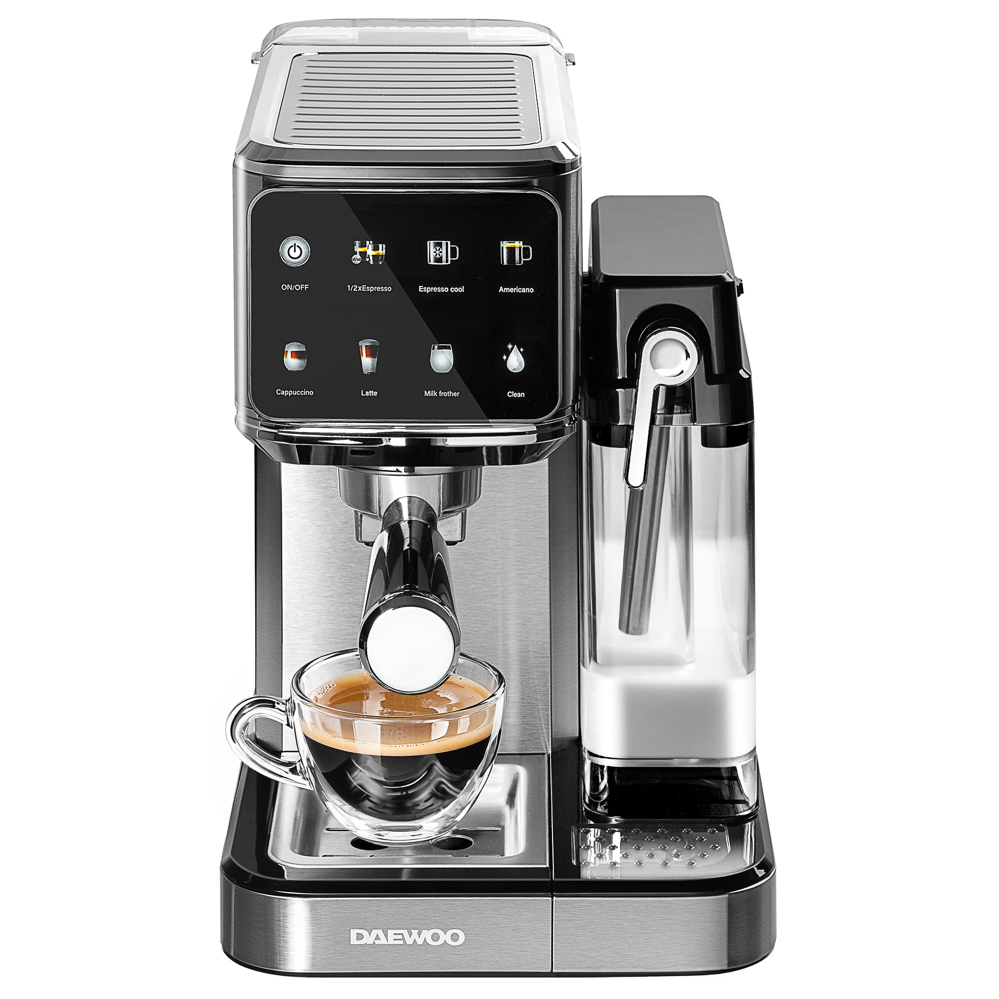 Daewoo 20 Bar One Touch Espresso Coffee Machine