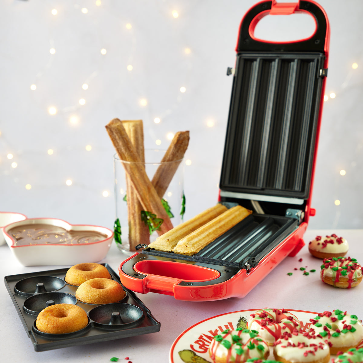 The Grinch™ Churro & Donut Maker, Red