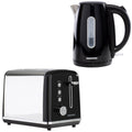 Daewoo Black Kensington Jug Kettle & 2-Slice Toaster Set